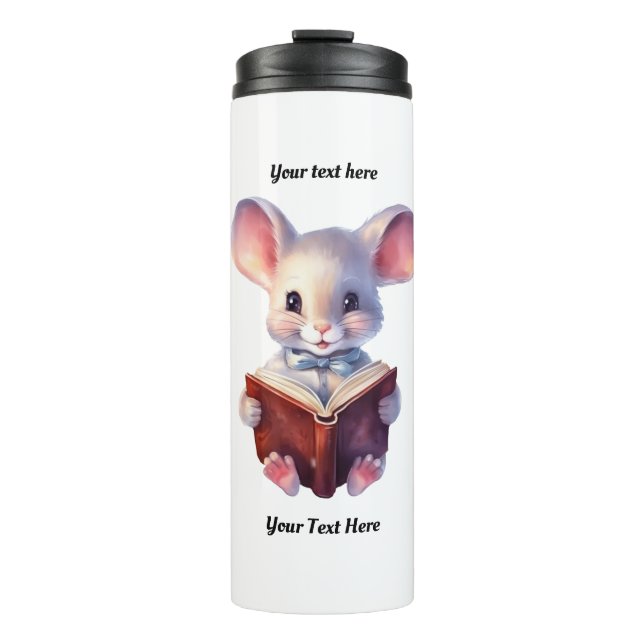 Lesebuch der Maus Thermosbecher (Vorderseite)
