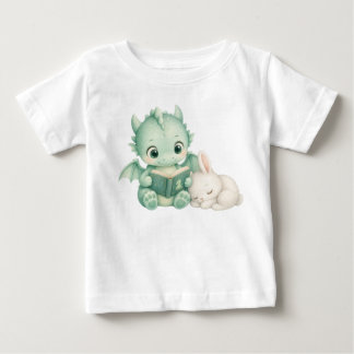 Lesebuch für Kleinkinder Drache Kinder Baby T-shirt