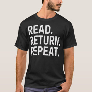 Lesebücher Bibliothekar Leser Schule Lesen Zurückg T-Shirt
