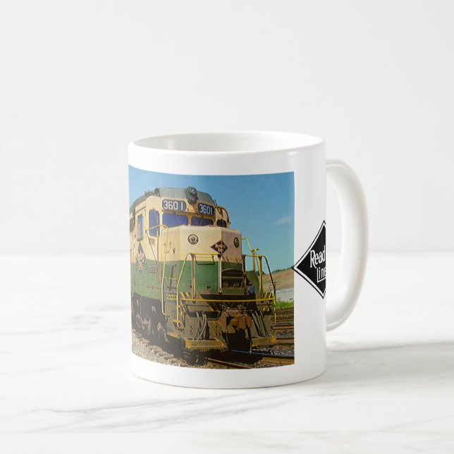 Leseeisenbahn GP-30 #3601 Kaffeetasse (VorderseiteRechts)