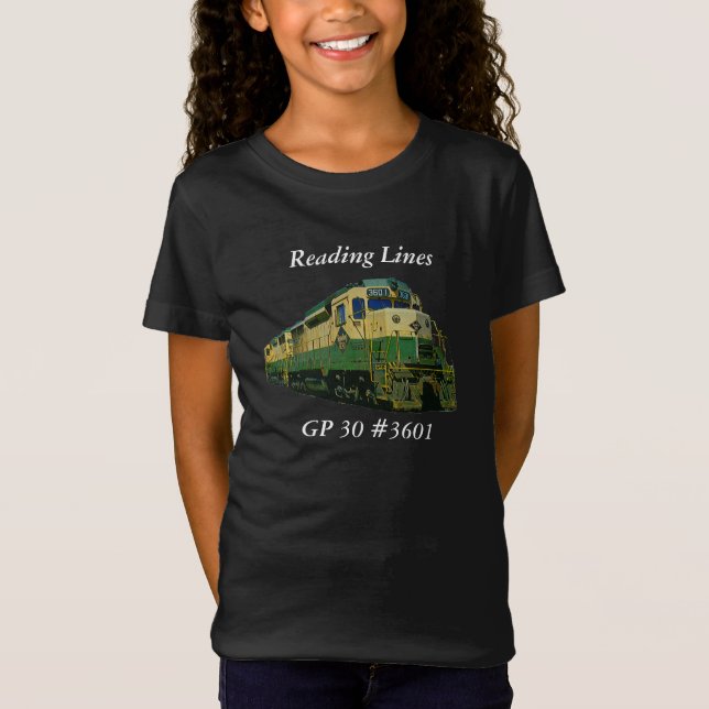 Leseeisenbahn GP-30 #3601 T-Shirt (Vorderseite)