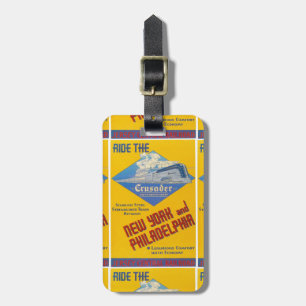 Leseeisenbahn-Kreuzfahrer-Zug 1937 Gepäckanhänger