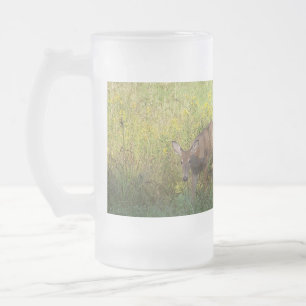 Lesegebirgsrotwild - besonders angefertigt mattglas bierglas