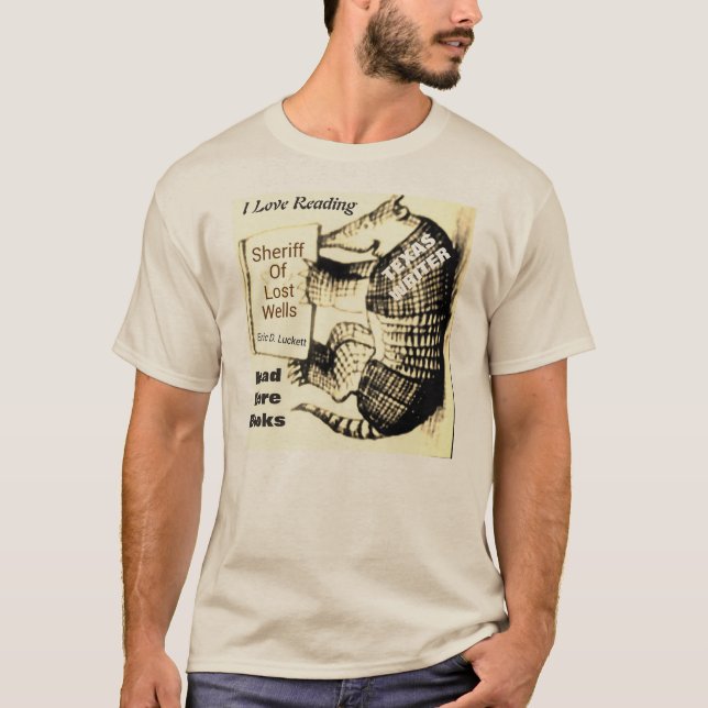 Lesegürteltier-T - Shirt EDL060715-004 (Vorderseite)