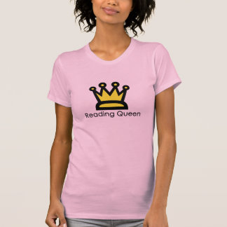 Lesekönigin-Frauen (Lichtes) T-Shirt