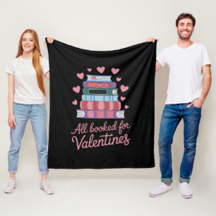 Leselhrer/in komplett ausgebucht für Valentinstag Fleecedecke