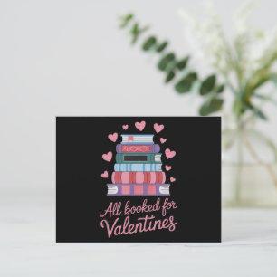 Leselhrer/in komplett ausgebucht für Valentinstag Postkarte