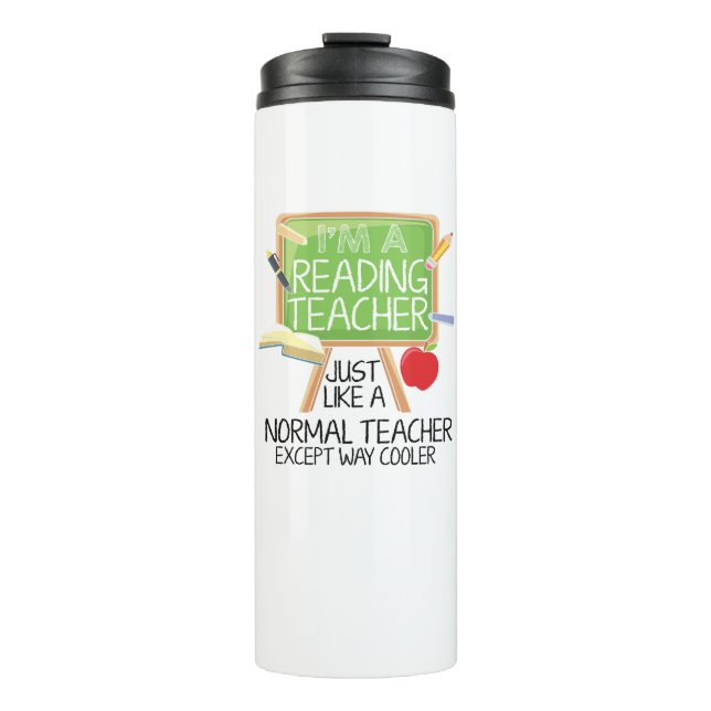 Leselhrer  thermosbecher (Vorderseite)