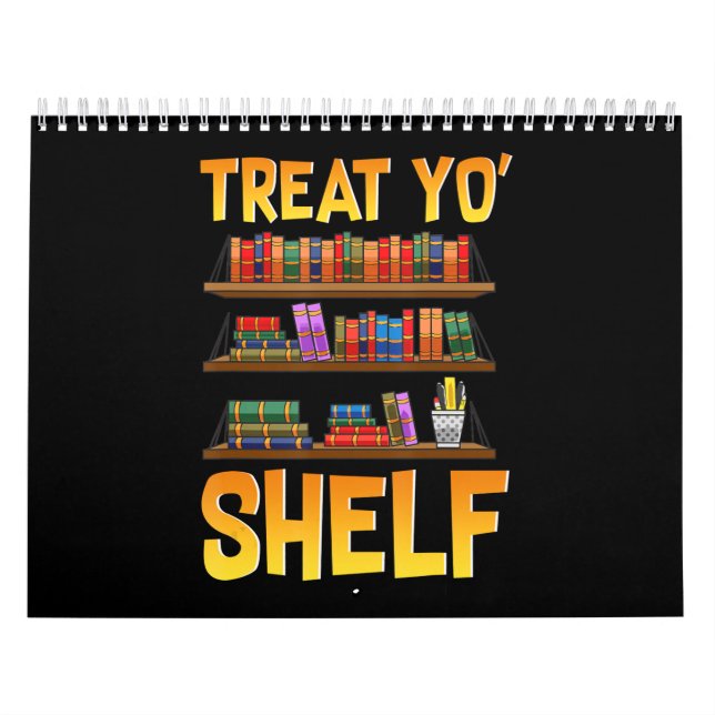 Leseliebhaber der Bibliothekar-Leckerei Kalender (Titelbild)