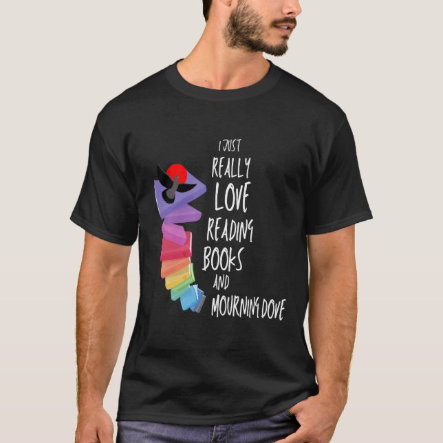 Leseliebhaber Geschenke Idee I Just Liebe Bücher T-Shirt (Vorderseite)