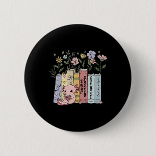 Leseliebhaber Lehrerbildner, die Bücher lieben Bib Button