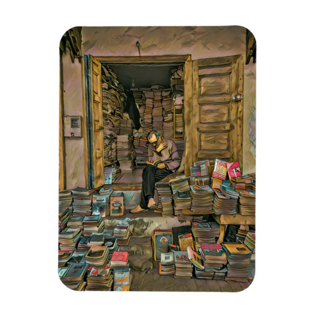 Leseliebte Geschenke für Bibliothekare Magnet (Vertikal)