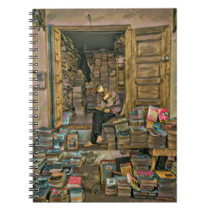 Leseliebte Geschenke für Bibliothekare Notizblock