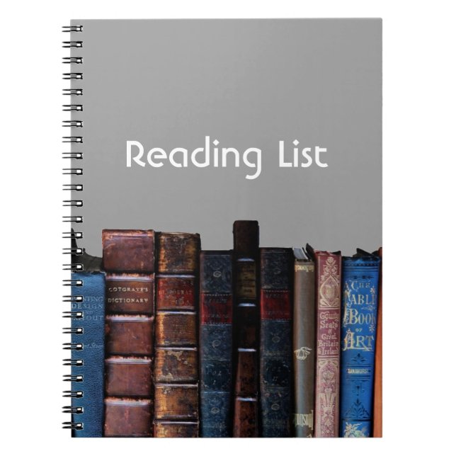 Leselisten-Zeitschrift Notizblock (Vorderseite)