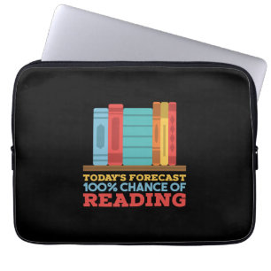 Lesen - 100% Chance ein lustiges Buch zu lesen Laptopschutzhülle