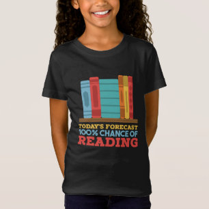Lesen - 100% Chance zum Lesen eines lustigen Buche T-Shirt