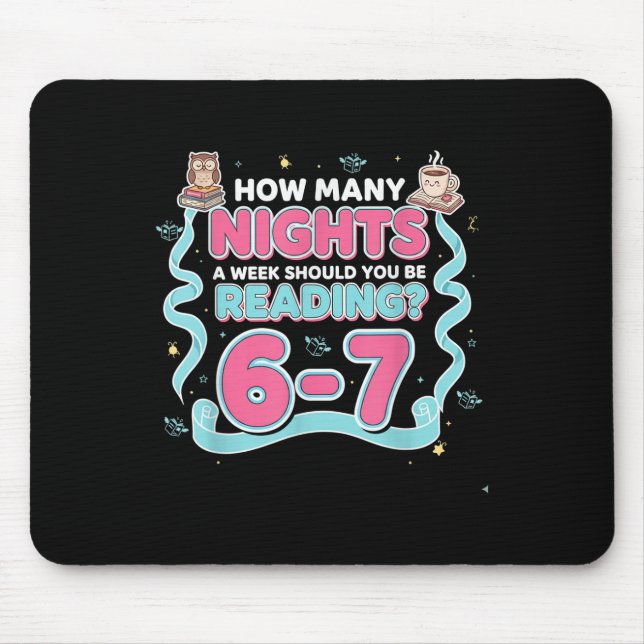 Lesen 67 Meme Englischlehrer Lustig 67 Buch Liebe Mousepad (Vorne)