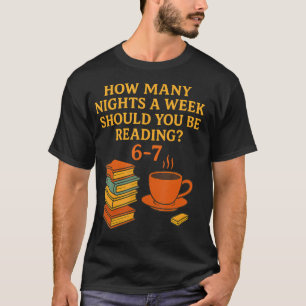 Lesen 67 Meme Englischlehrer Lustig 6 7 Buch Lieb T-Shirt