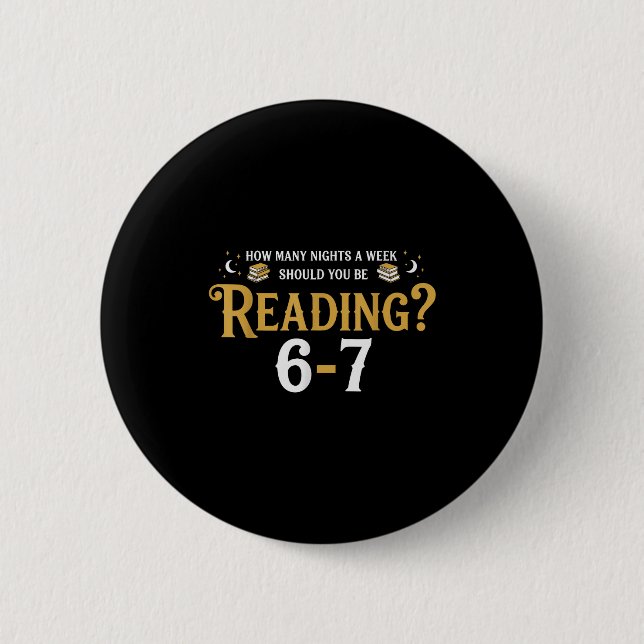 Lesen 67 Meme Lehrer Schulbibliothekar Englieach Button (Vorderseite)