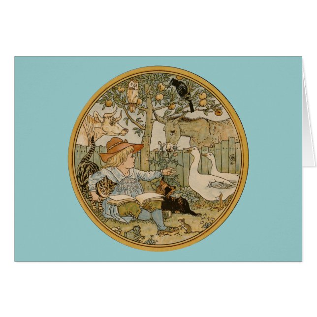 Lesen an die Tiere (Vorderseite (Horizontal))