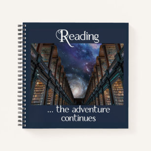 Lesen ...das Adventure Continue-Notebook Notizbuch