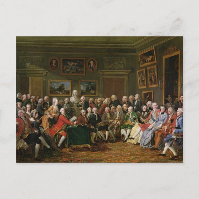 Lesen der Tragödie 'L'Orphelin de la Postkarte (Vorderseite)