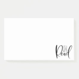 Lesen des Buches Lover Post-it-Hinweise Post-it Klebezettel