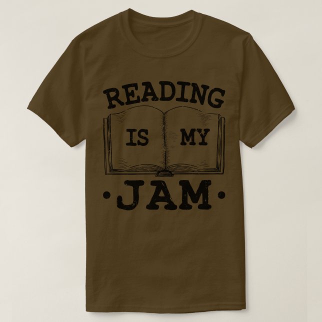 Lesen des Buches T-Shirt (Design vorne)