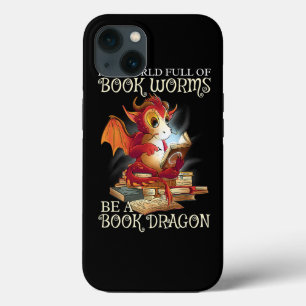 Lesen des Lover Library Book Lover Dragon Bookworm Case-Mate iPhone Hülle