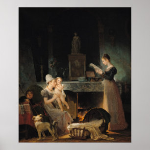 Lesen des Schreibens Poster