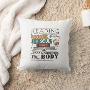 Lesen Füttre Soul-Kissen Kissen