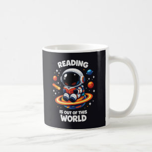 Lesen ist außerirdisch kaffeetasse