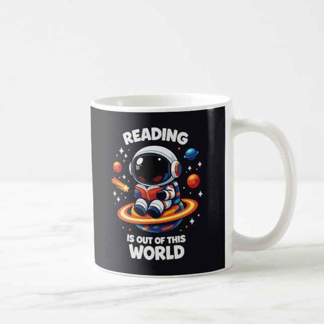 Lesen ist außerirdisch kaffeetasse (Rechts)