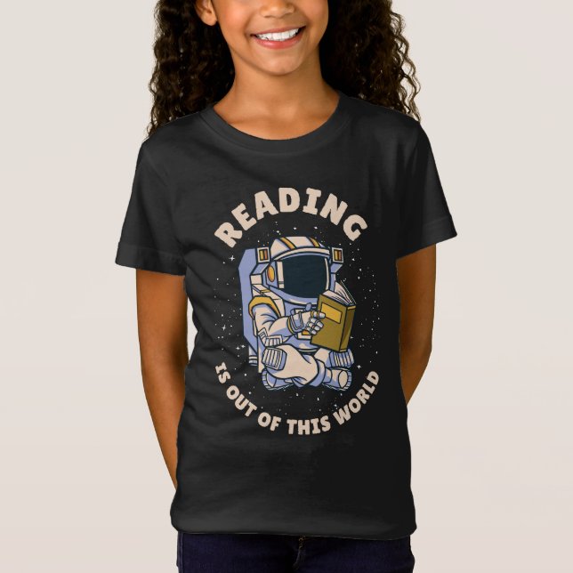 Lesen ist außerirdisch T-Shirt (Vorderseite)