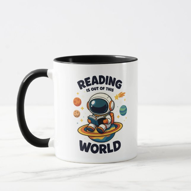 Lesen ist außerirdisch tasse (Links)