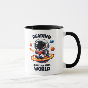 Lesen ist außerirdisch tasse