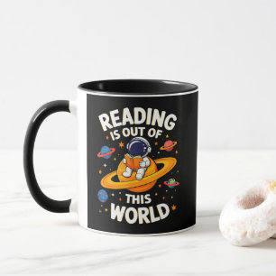 Lesen ist außerirdisch tasse