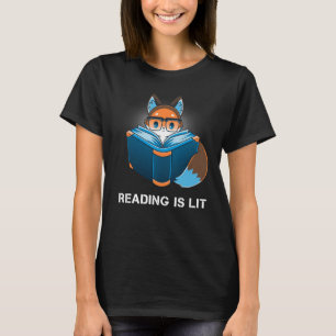 Lesen ist beleuchtet Shirt, das Lesen leuchtet T-Shirt