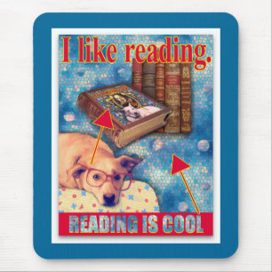 LESEN IST COOL MOUSEPAD