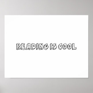 Lesen ist Cool Poster