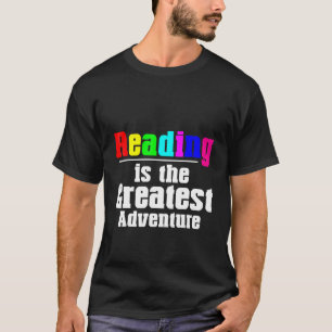 Lesen ist das Bestste Abenteuer T-Shirt