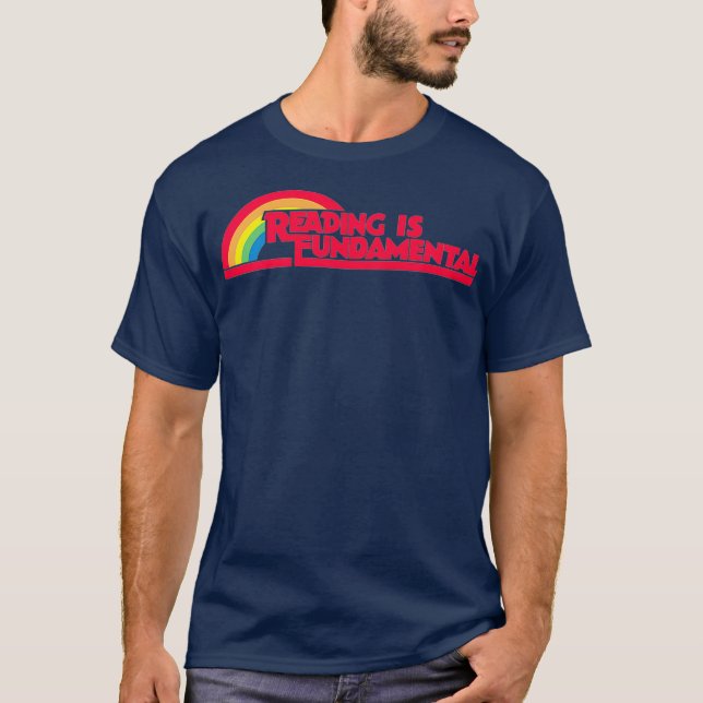 Lesen ist der Grundlegendes Rainbow Fun LGBT Teach T-Shirt (Vorderseite)