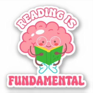 Lesen ist grundlegend! Drag Race Quotes Aufkleber