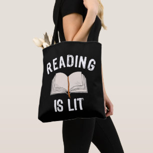 Lesen ist leer - Literatur liest Bücher Vintag