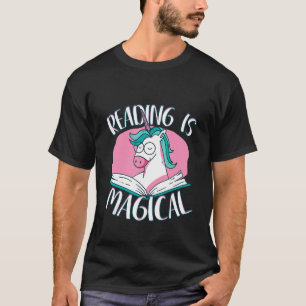 Lesen ist magische Einhorn-Bibliothek Lesen von Bü T-Shirt