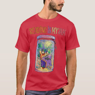 Lesen ist mein Jam Book-Liebhaber Lesen Lehrer T-Shirt