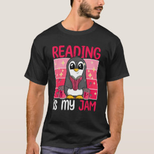 Lesen ist mein Jam I Liebe zu lesen Buch Funny Pen T-Shirt