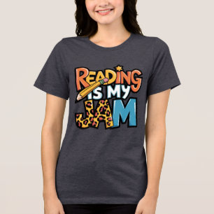 Lesen ist mein Jam Tri-Blend Shirt