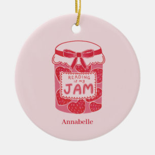 Lesen ist mein Liebhaber von Marmelade Keramik Ornament