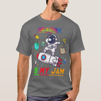Lesen ist mein Marmorastronaut zurück zur Schule T-Shirt